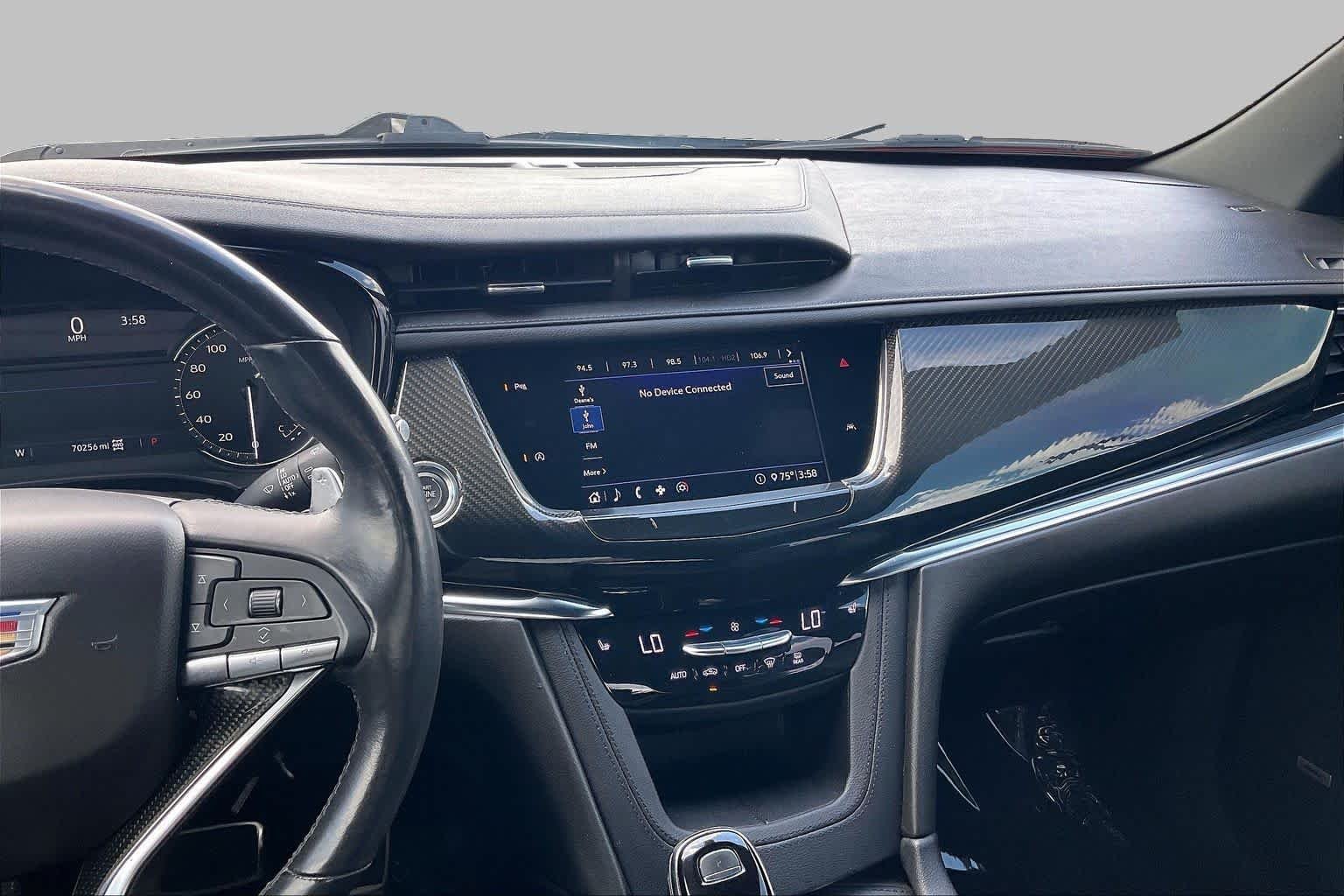 Used 2020 Satin Steel Metallic Cadillac AWD Sport image 7
