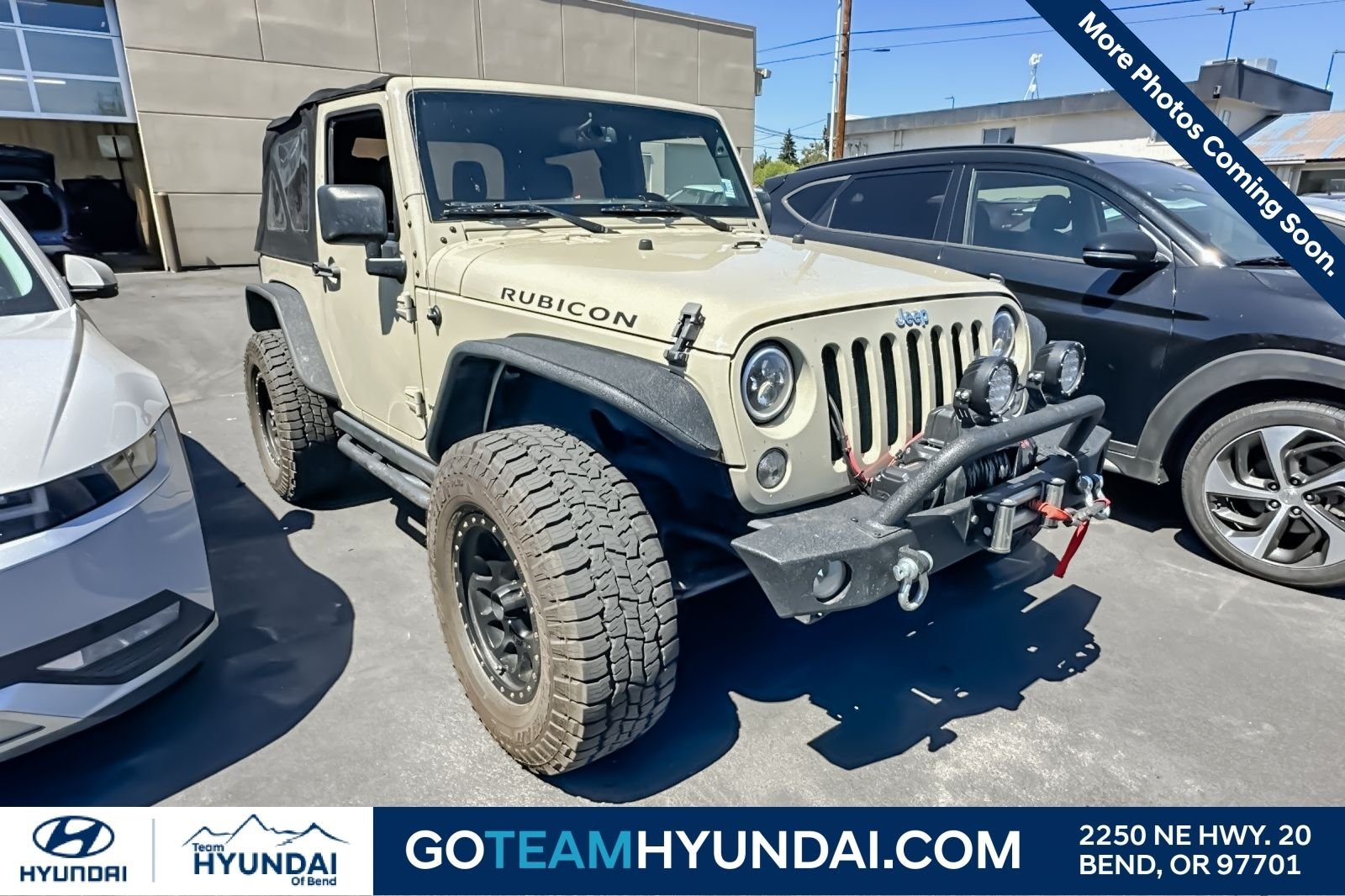 Used 2017 Beige Jeep Rubicon image 1