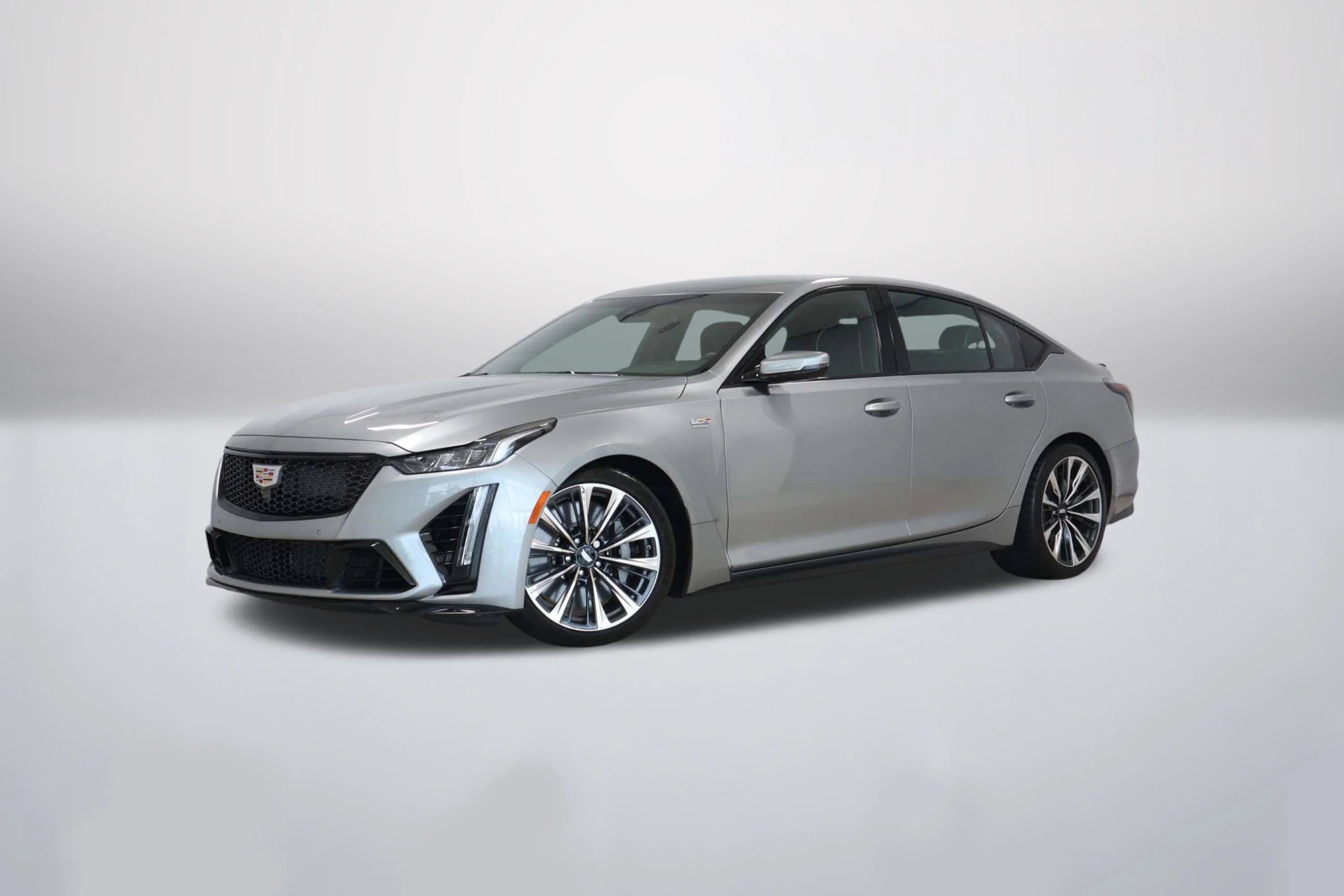 Used 2024 Argent Silver Metallic Cadillac Blackwing image 1