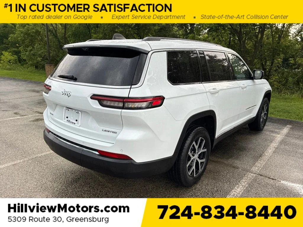 Used 2023 Bright White Clearcoat Jeep Limited image 7