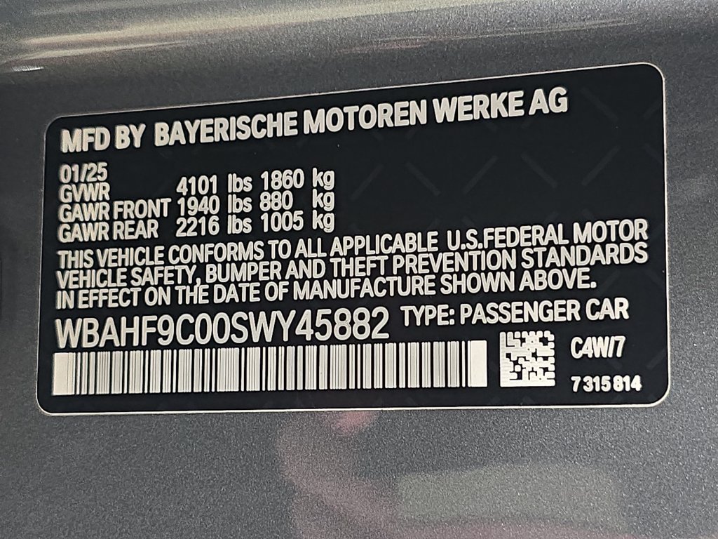 Certified Used 2025 Skyscraper Grey Metallic BMW sDrive M40i image 33
