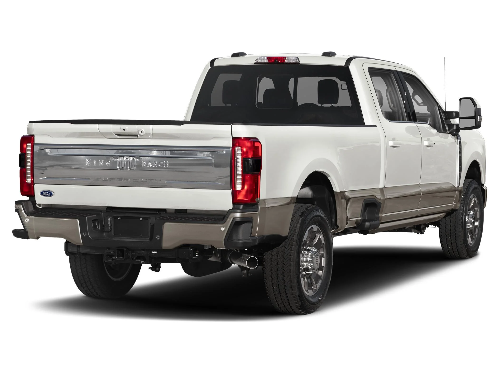 New 2027 Star White Metallic Tri-Coat Ford King Ranch image 2