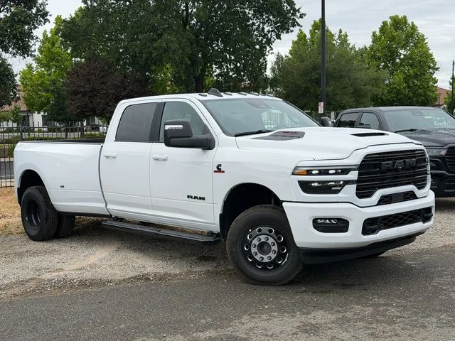 New 2026 Bright White Clear-Coat Exterior Paint RAM Laramie image 2