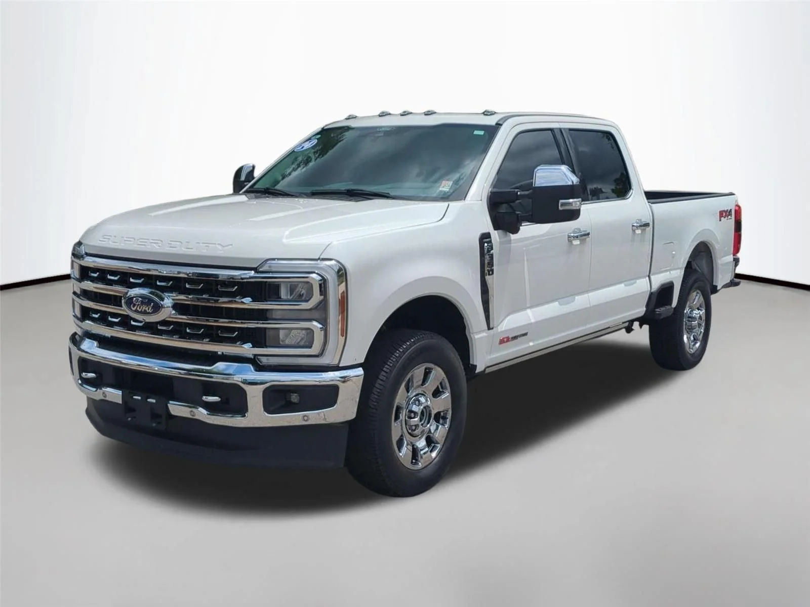 Used 2024 Star White Metallic Tri-Coat FORD  image 1