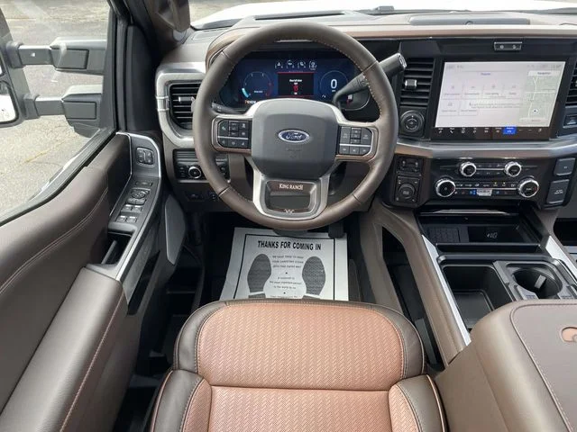 New 2026 Star White Metallic Tri-Coat Ford F-250® King Ranch® image 13
