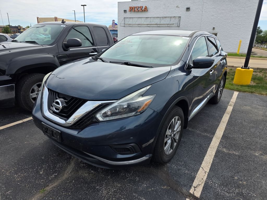 Used 2018 Arctic Blue Metallic Nissan S image 2