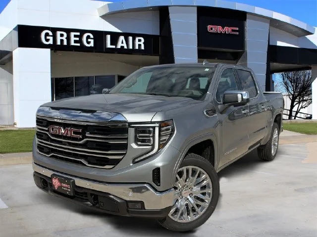 New 2026 Silver GMC SLT image 1