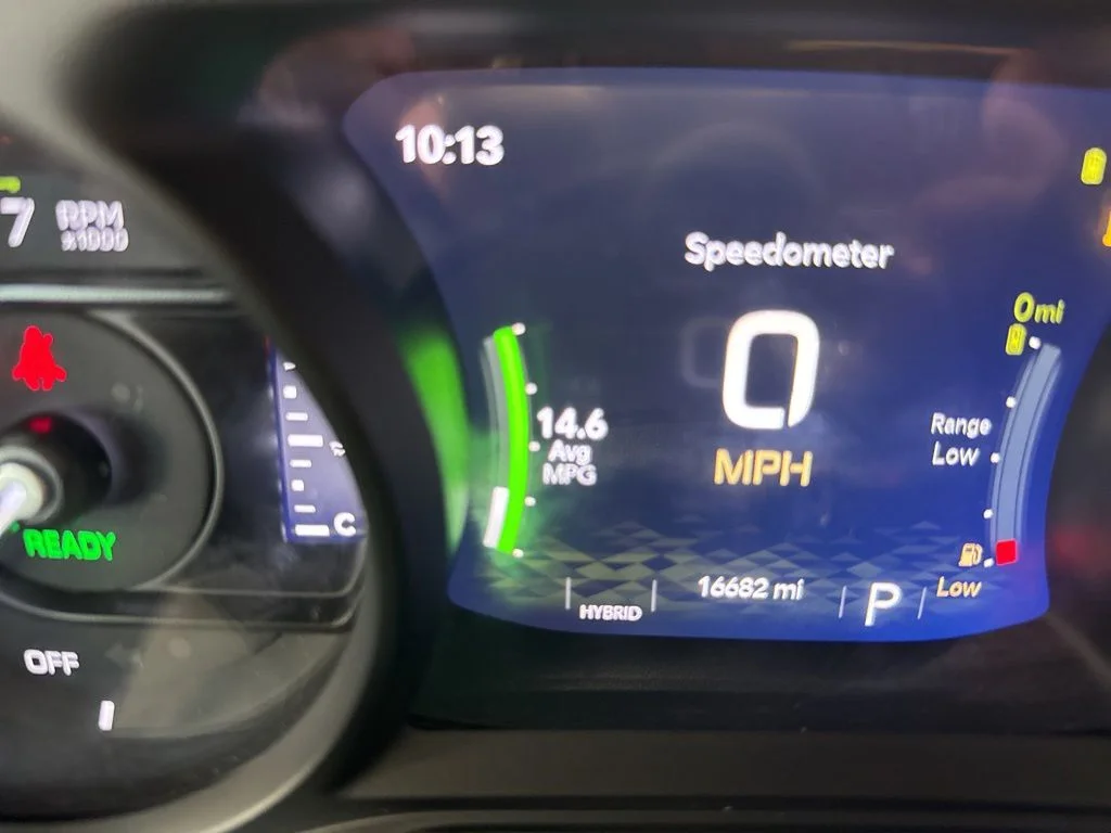Used 2025 Gray Jeep Rubicon 4xe image 22