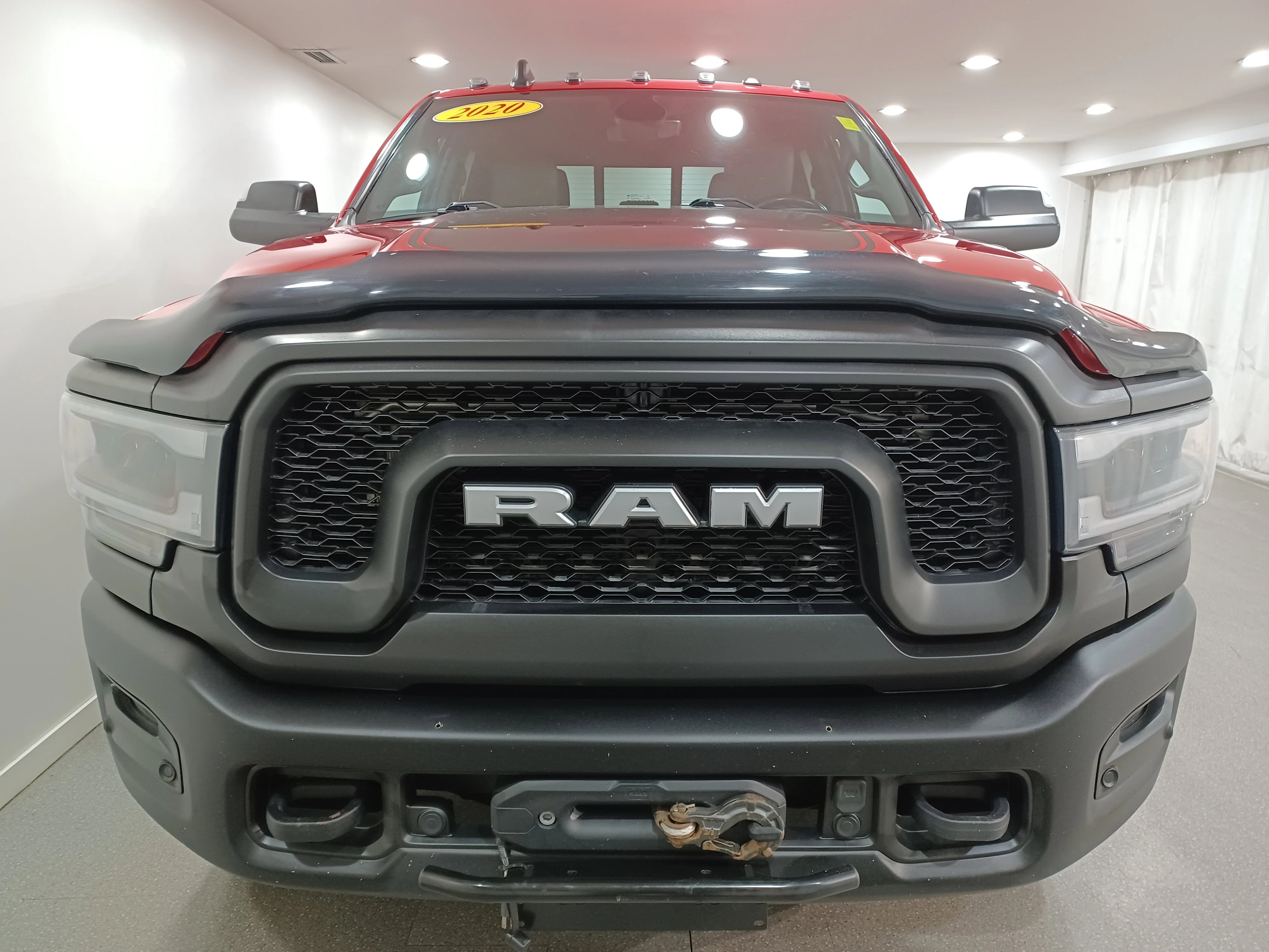 Certified Used 2020 Red Ram Power Wagon*6.4L HEMI | Flame Red | 34in Tires | Park Assist | Side Steps | Tow Pkg | Tonneau Cover image 3