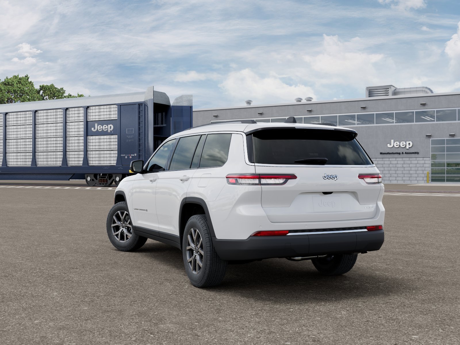 New 2027 Bright White Clear-Coat Paint Jeep Laredo X image 3