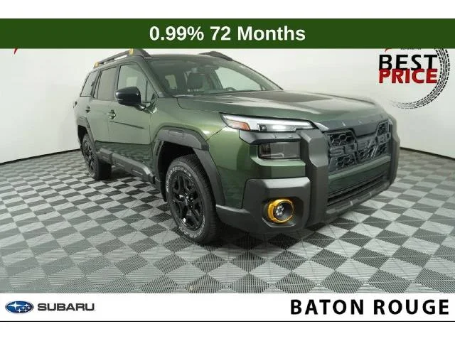 New 2026 DEEP EMERALD GREEN PEARL Subaru Wilderness image 1