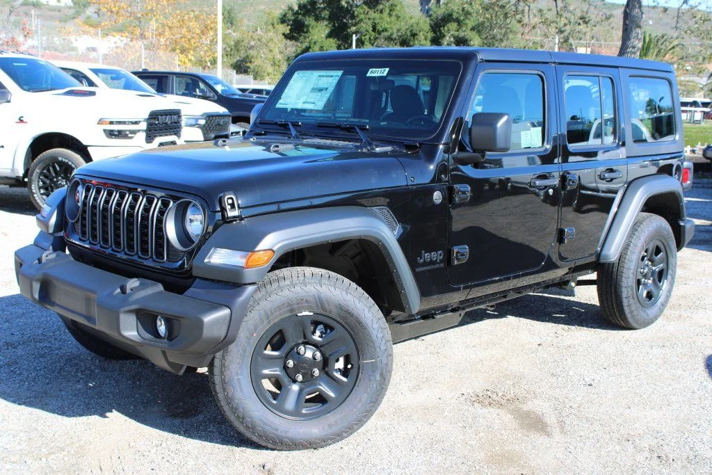New 2026 Black Clear-Coat Exterior Paint Jeep Sport image 1