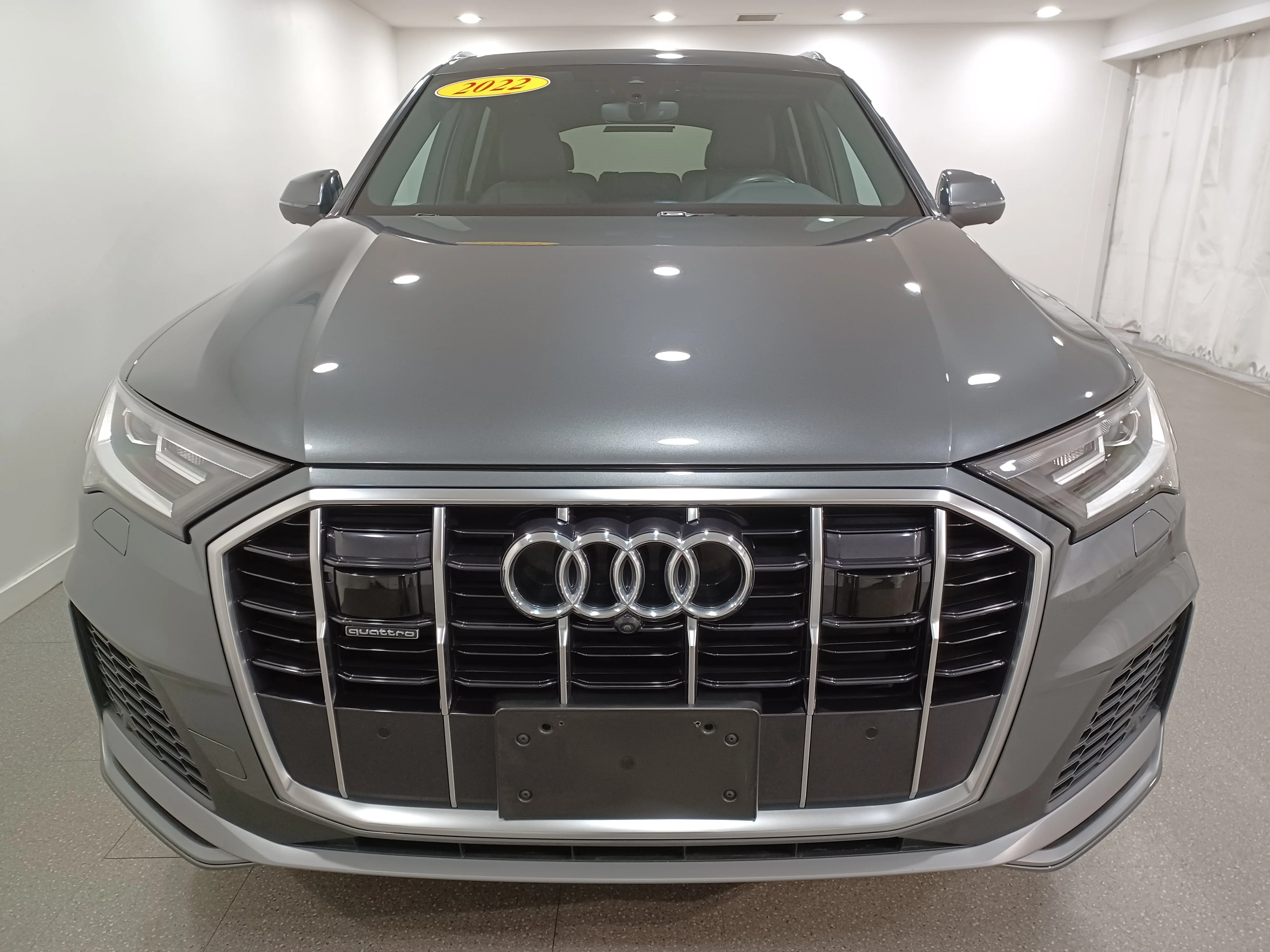 Certified Used 2022 Daytona Gray Pearl Effect Audi Progressiv 55 TFSI AWD*7 Pass | Adaptive Cruise | Nav | 360 Cam | Cooled Leather | Pano Roof image 3