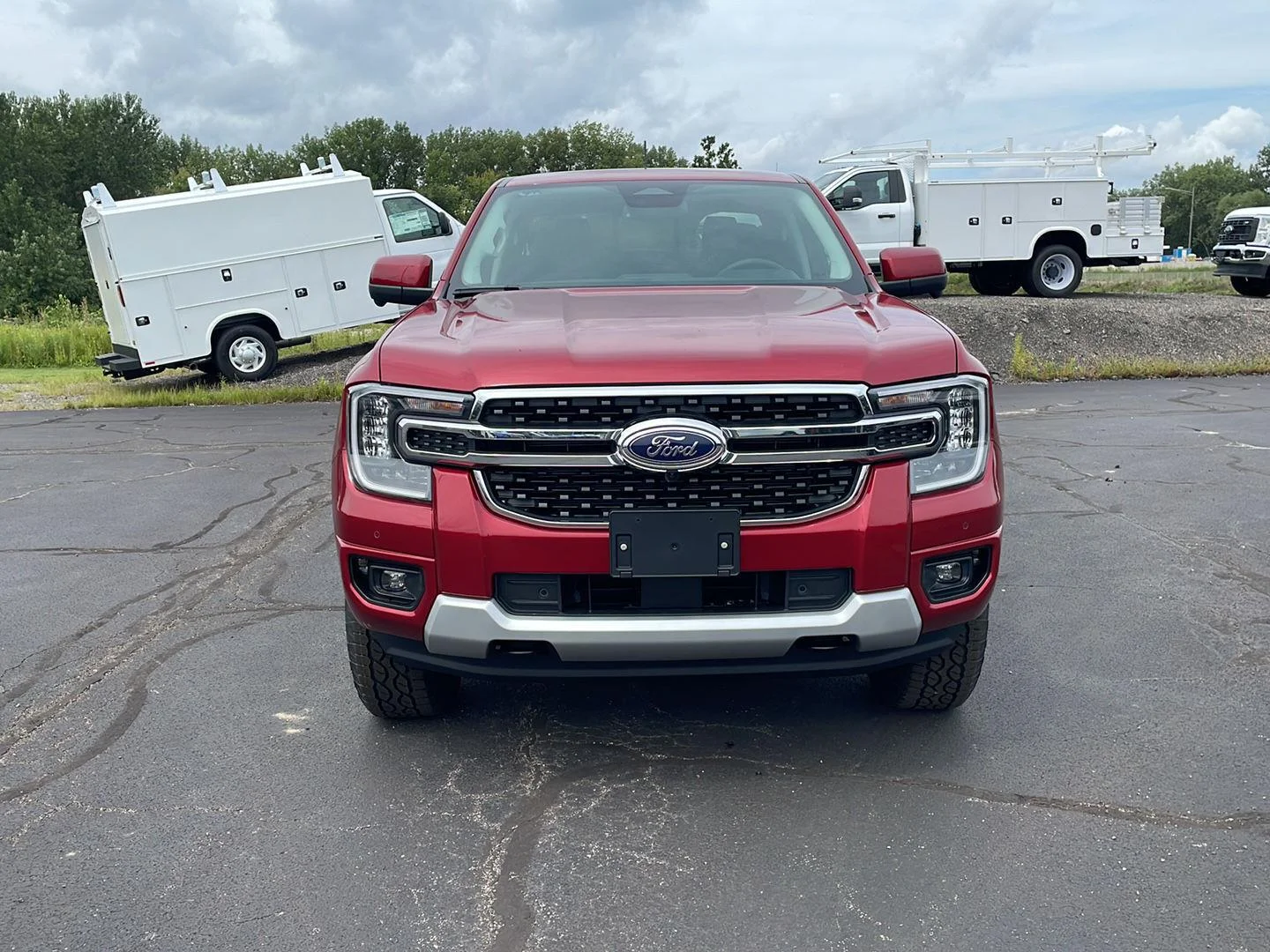 New 2026 Ruby Red Metallic Tinted Clearcoat Ford LARIAT image 8