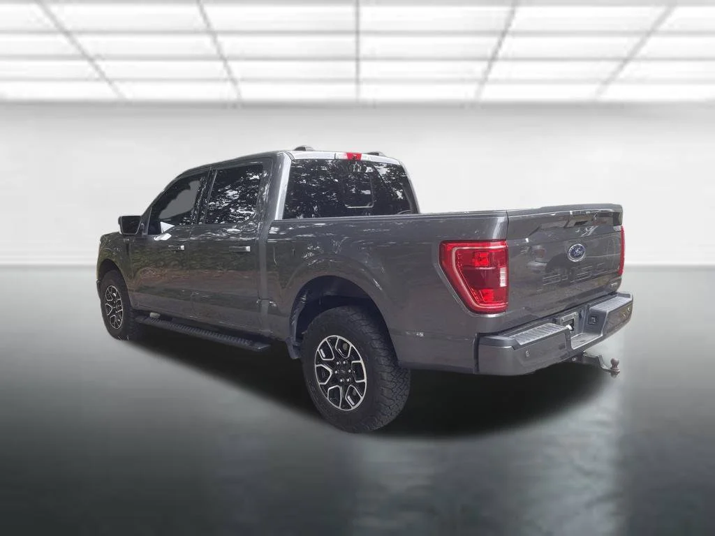 Certified Used 2021 Carbonized Gray Metallic Ford XLT image 3