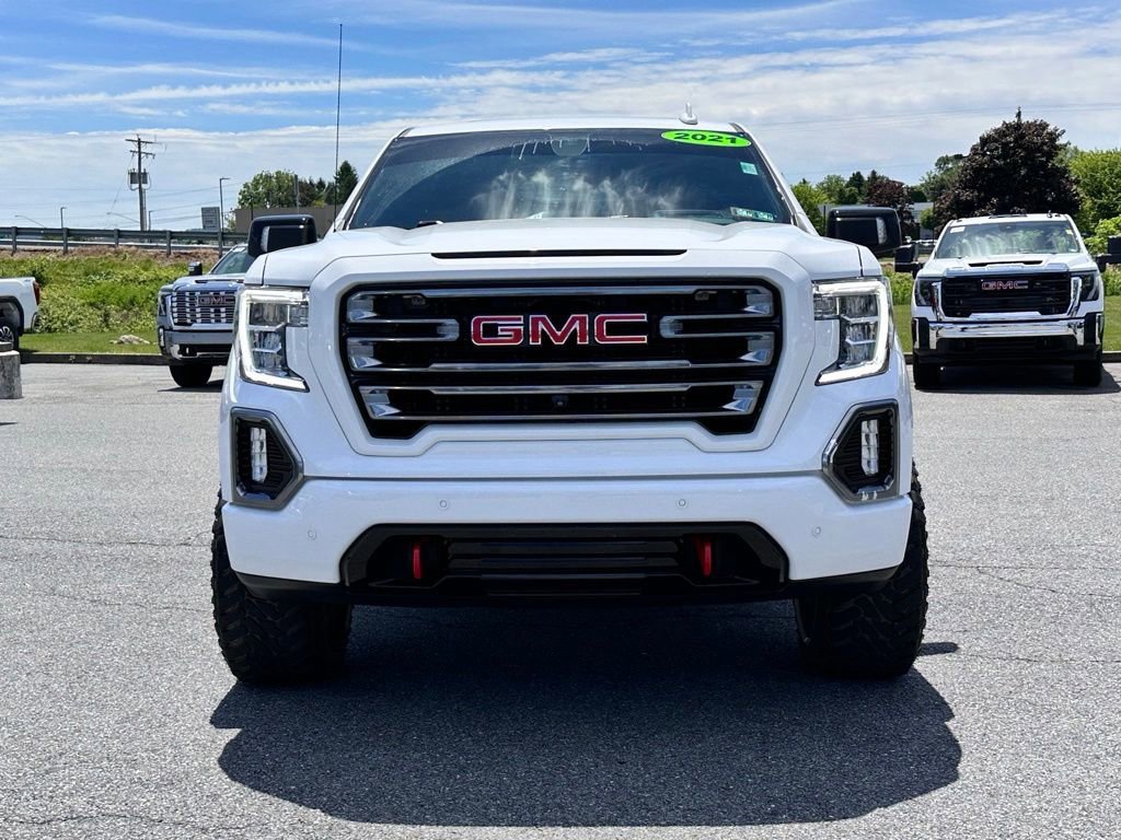 Used 2021 SUMMIT WHITE GMC AT4 image 4