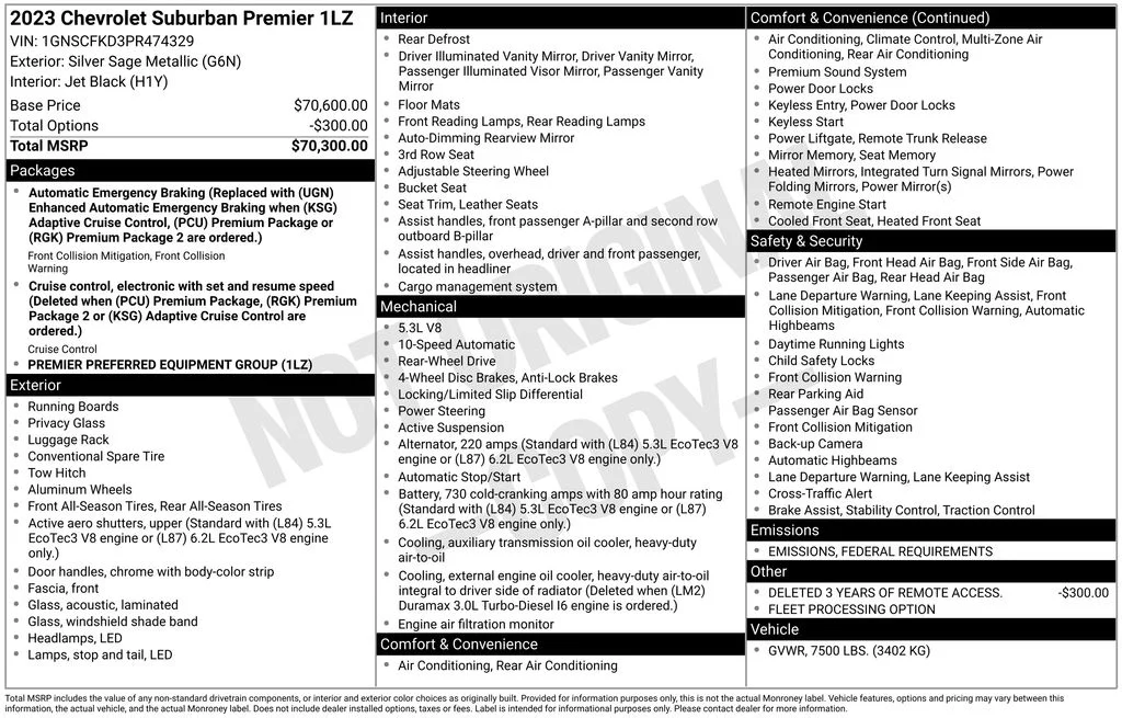 Used 2023 Green Chevrolet Premier image 17