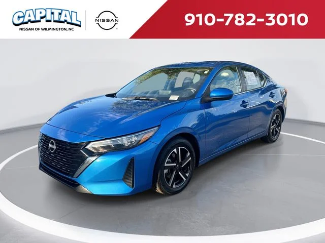 Used 2024 Blue Nissan SV image 1
