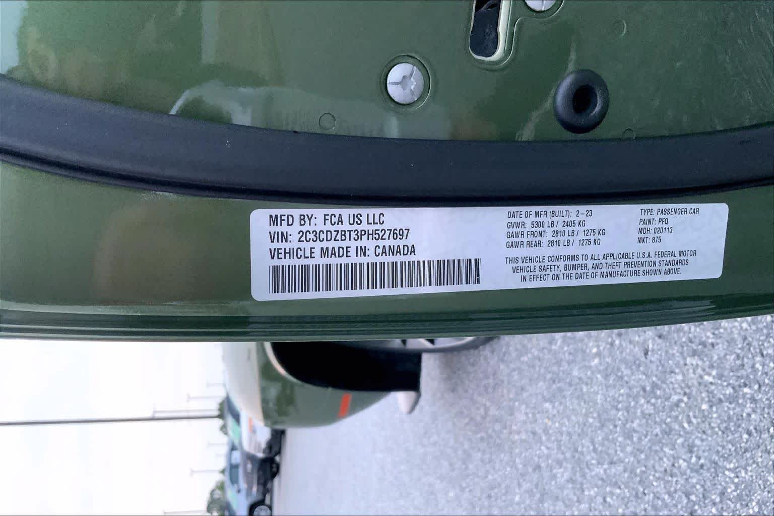 Used 2023 F8 Green Dodge R/T image 28