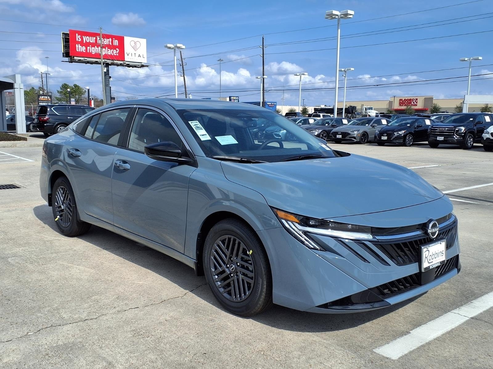 2026 Nissan Sentra SV Gray at Robbins Nissan