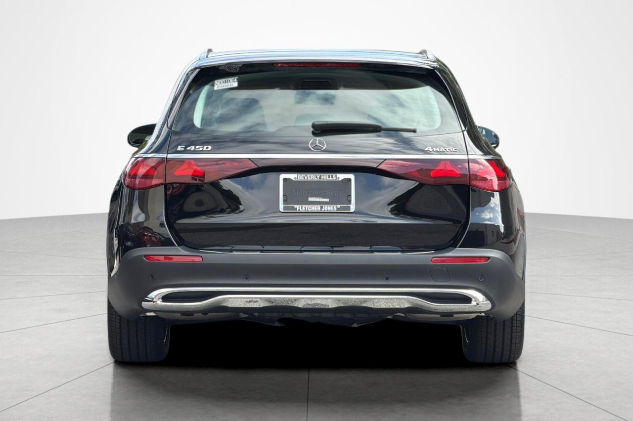 New 2026 Obsidian Black Metallic Mercedes-Benz E 450 4MATIC® All-Terrain Wagon image 4