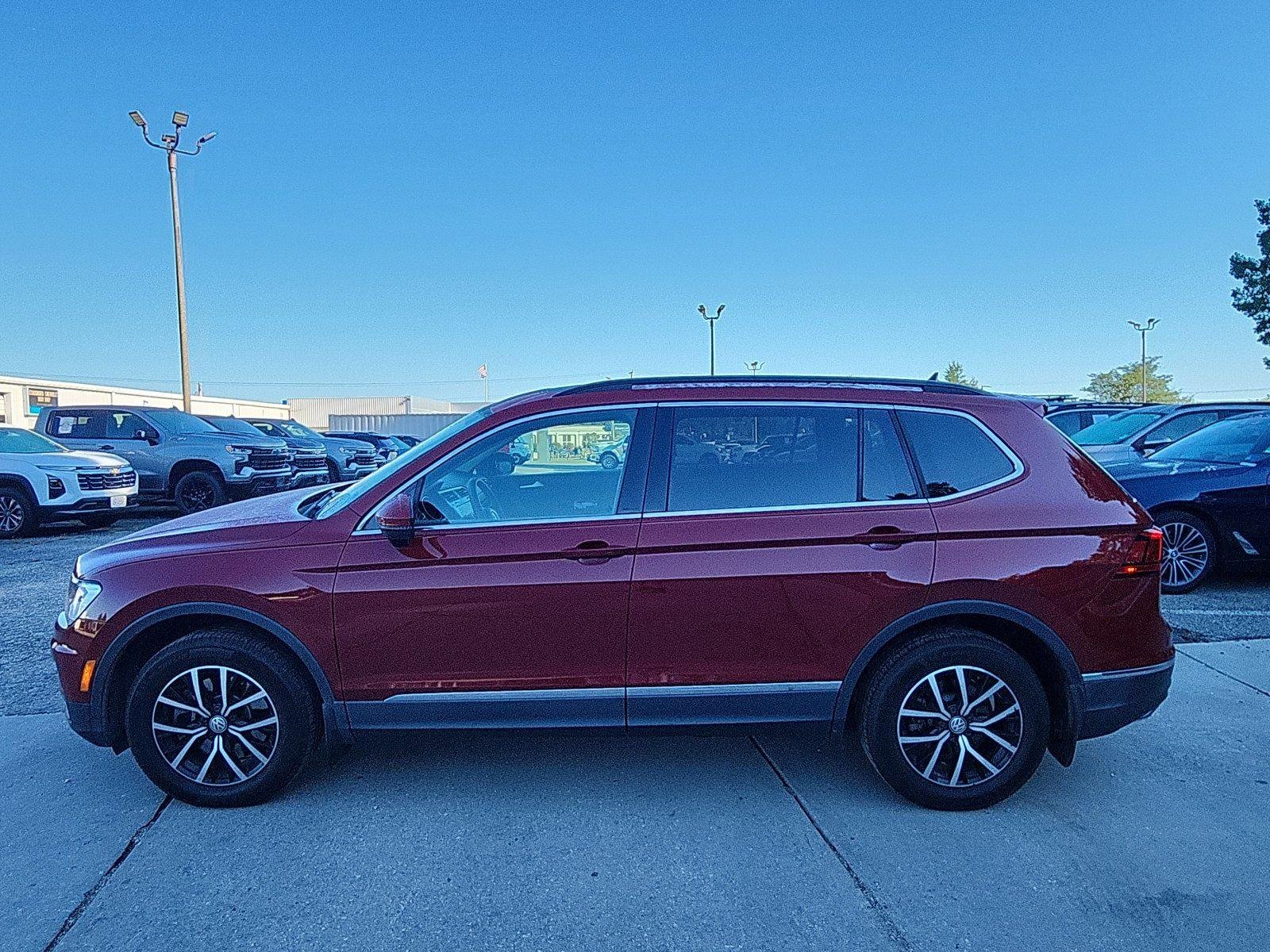 Used 2021 Volkswagen Tiguan SE with VIN 3VV2B7AX1MM046173 for sale in Hopewell, VA