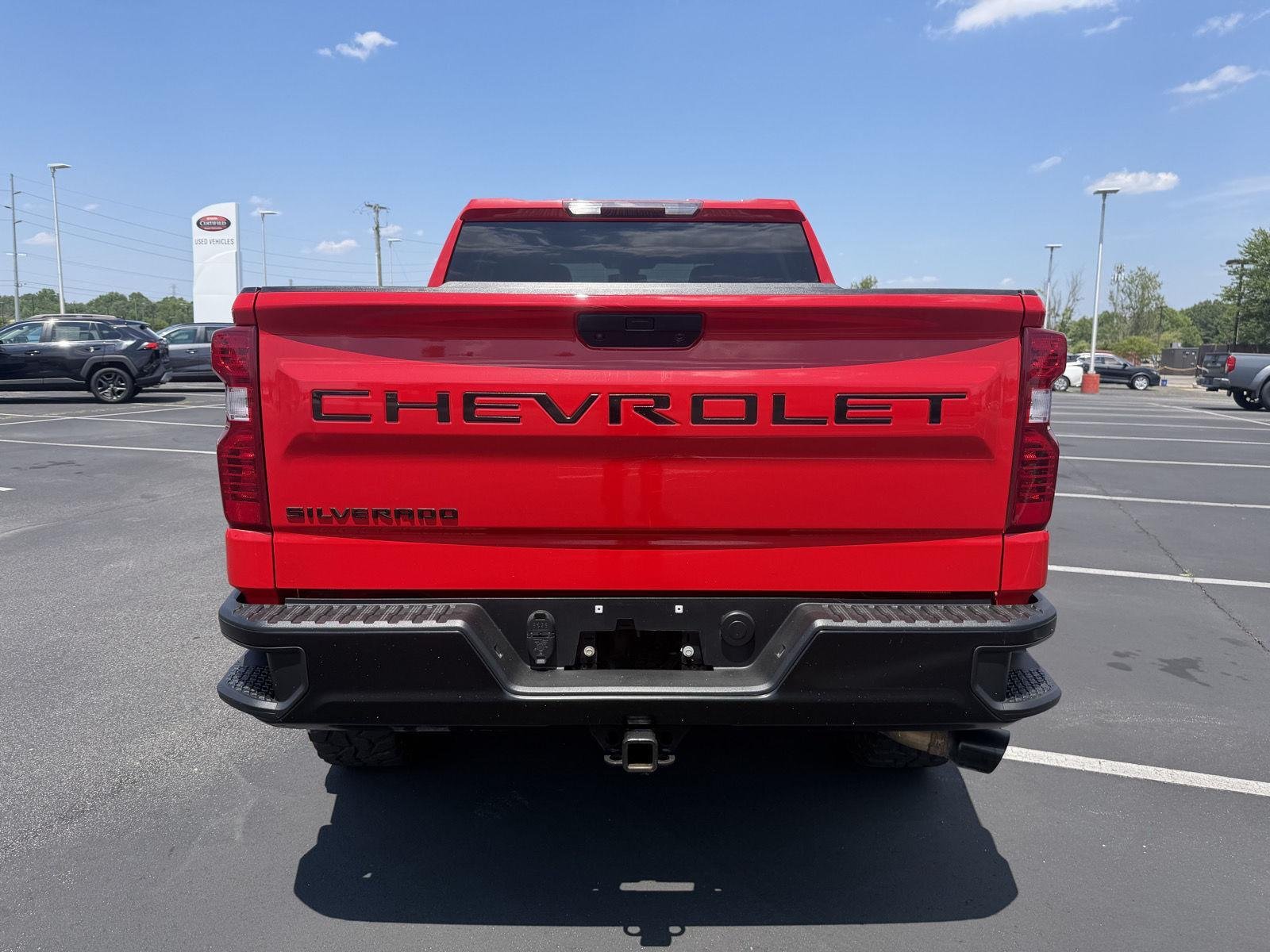 Used 2021 Red Hot Chevrolet Work Truck image 6