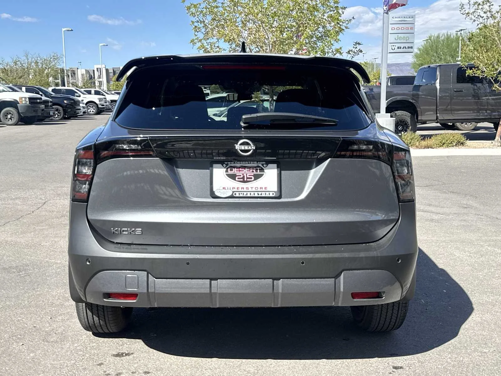 Used 2025 Gun Metallic/Super Black Nissan SV image 7