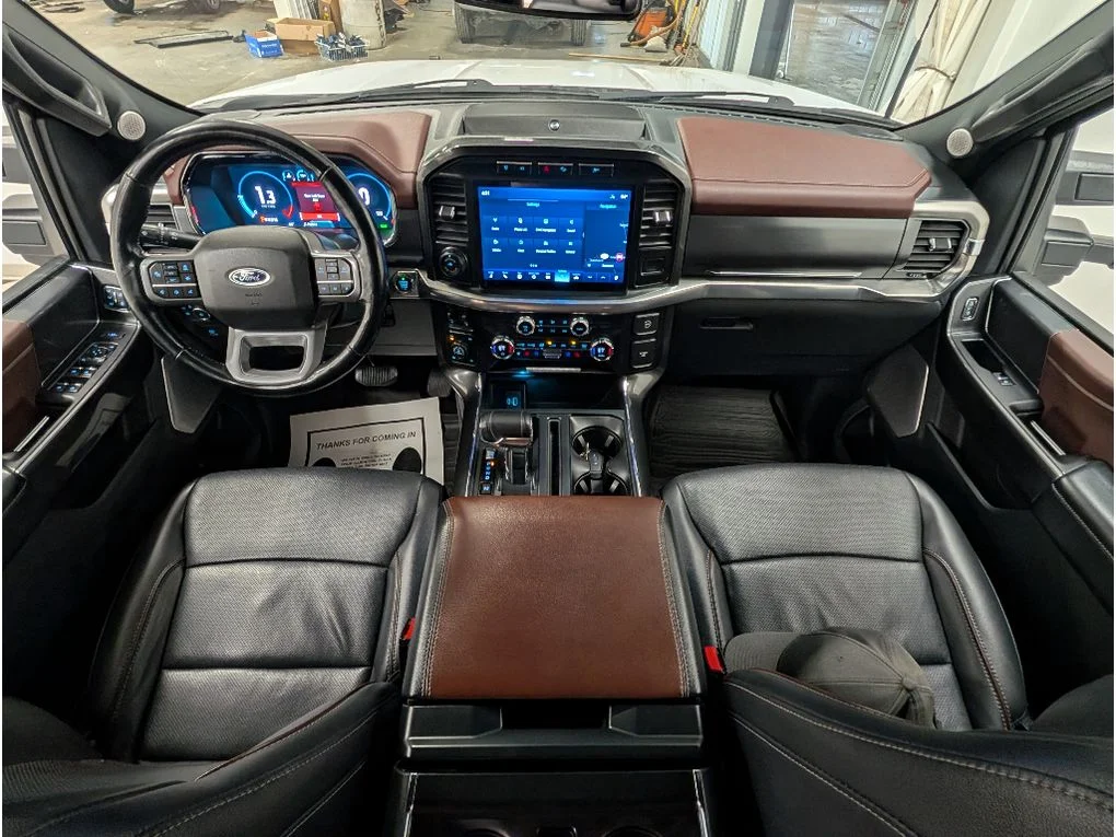 Used 2021 Oxford White Ford LARIAT image 10