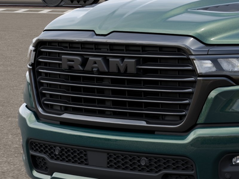 New 2026 Serrano-Green Metallic Exterior Paint RAM Laramie image 7