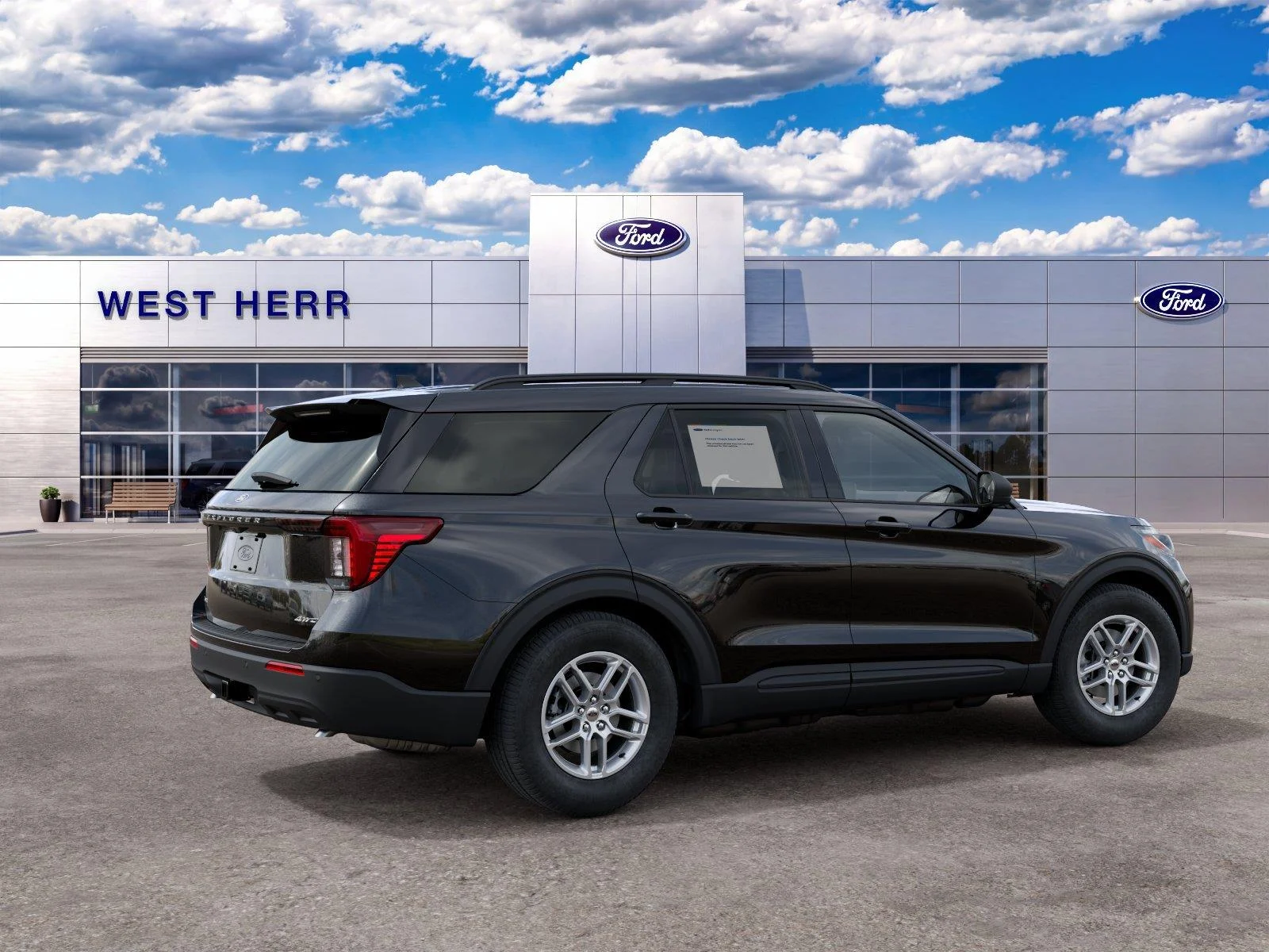 New 2027 Agate Black Metallic Ford Active image 6