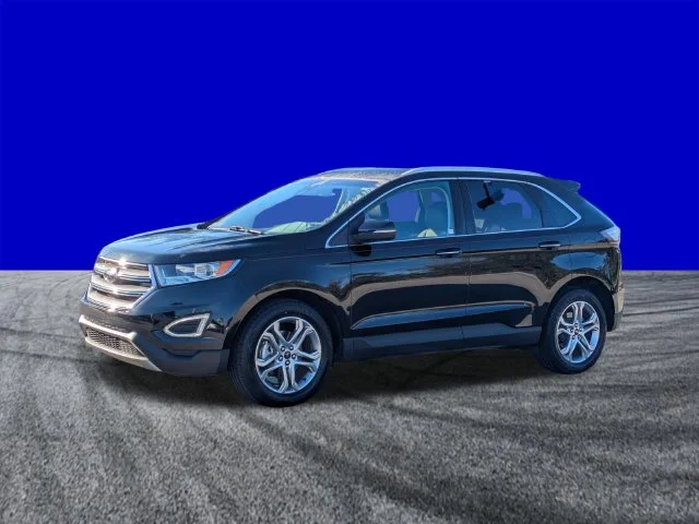 Used 2018 Shadow Black Ford Titanium image 8