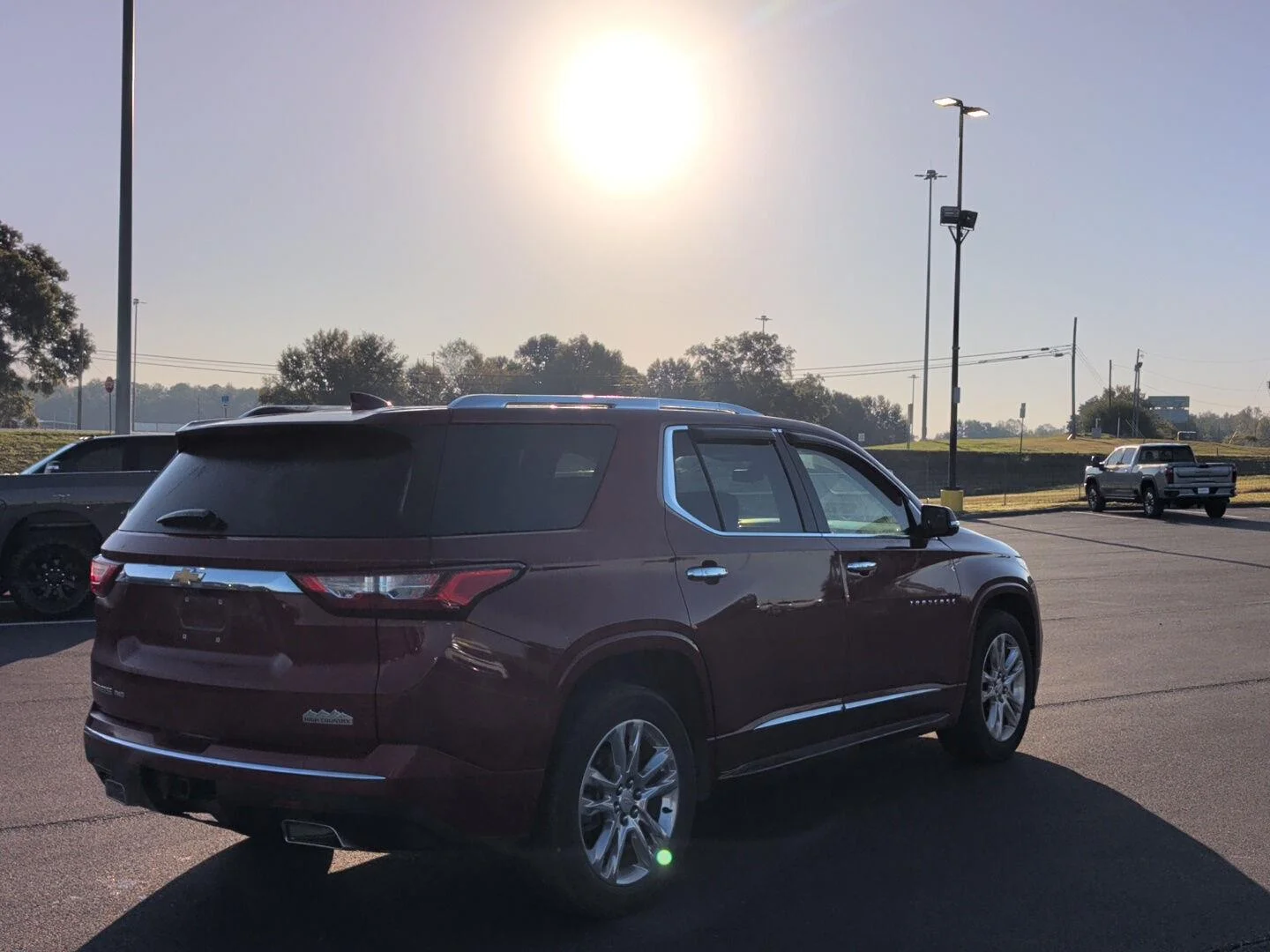 Used 2020 Cajun Red Tintcoat Chevrolet High Country image 5
