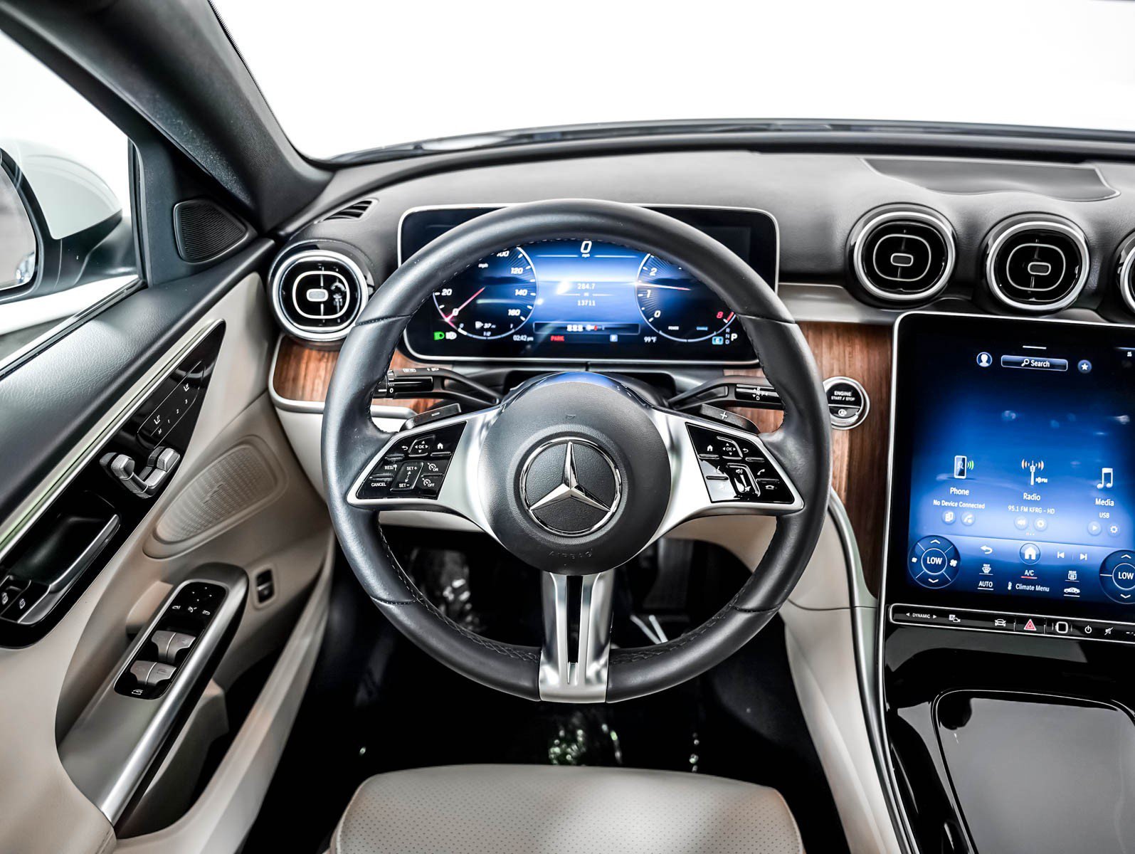 Certified Used 2024 Polar White Mercedes-Benz C 300 Sedan image 14