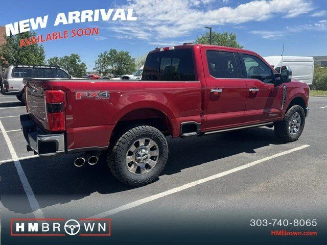 Used 2024 Red Metallic Ford Lariat image 4