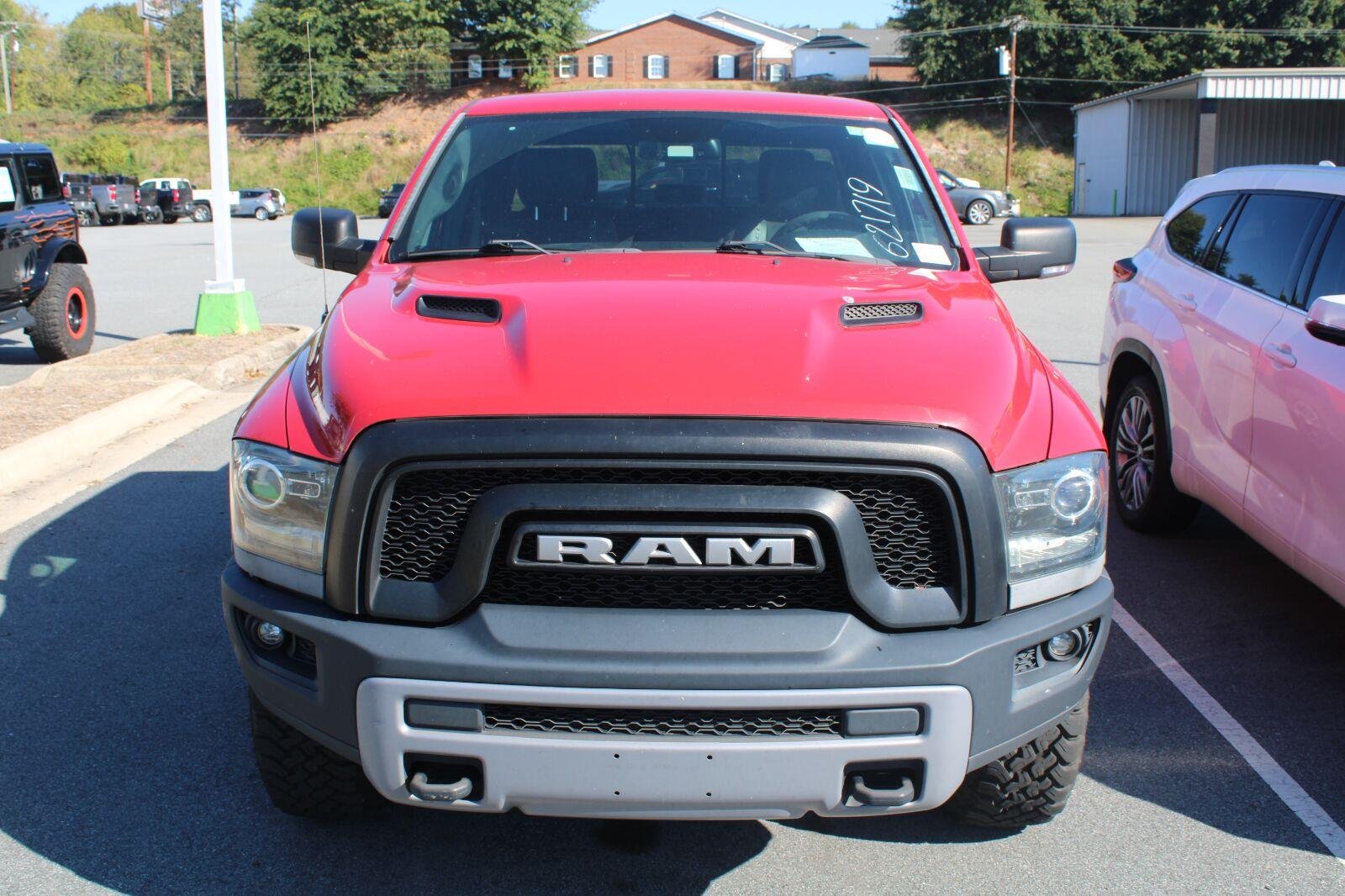 Used 2017 Flame Red Clearcoat Ram Rebel image 2