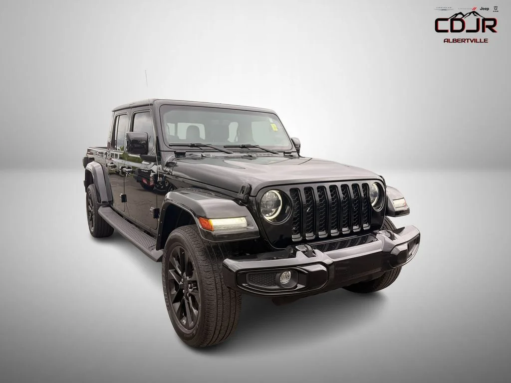 Used 2023 Black Jeep Overland image 1