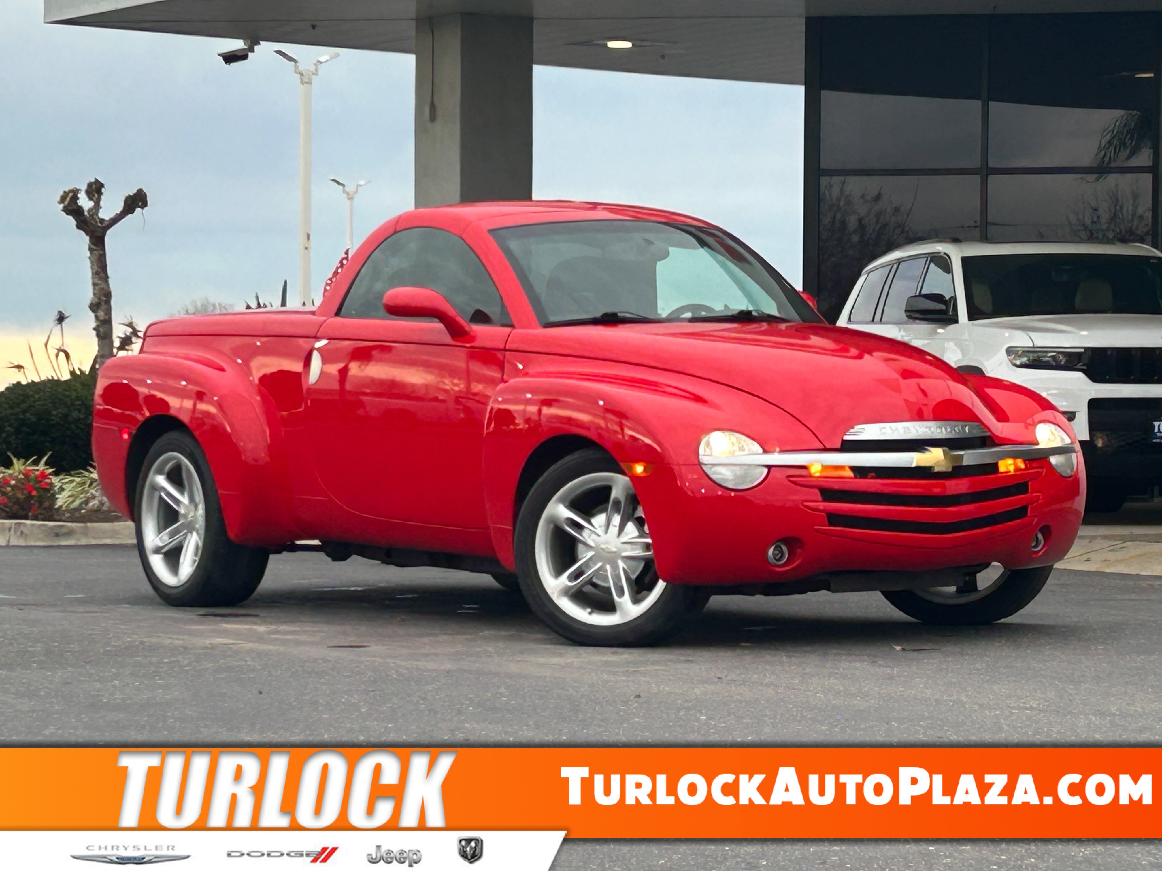 Red 2003 Chevrolet SSR LS RWD Convertible Rear-Wheel Drive