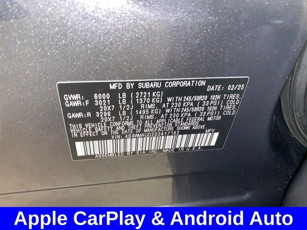 Used 2025 Gray Subaru Touring image 29