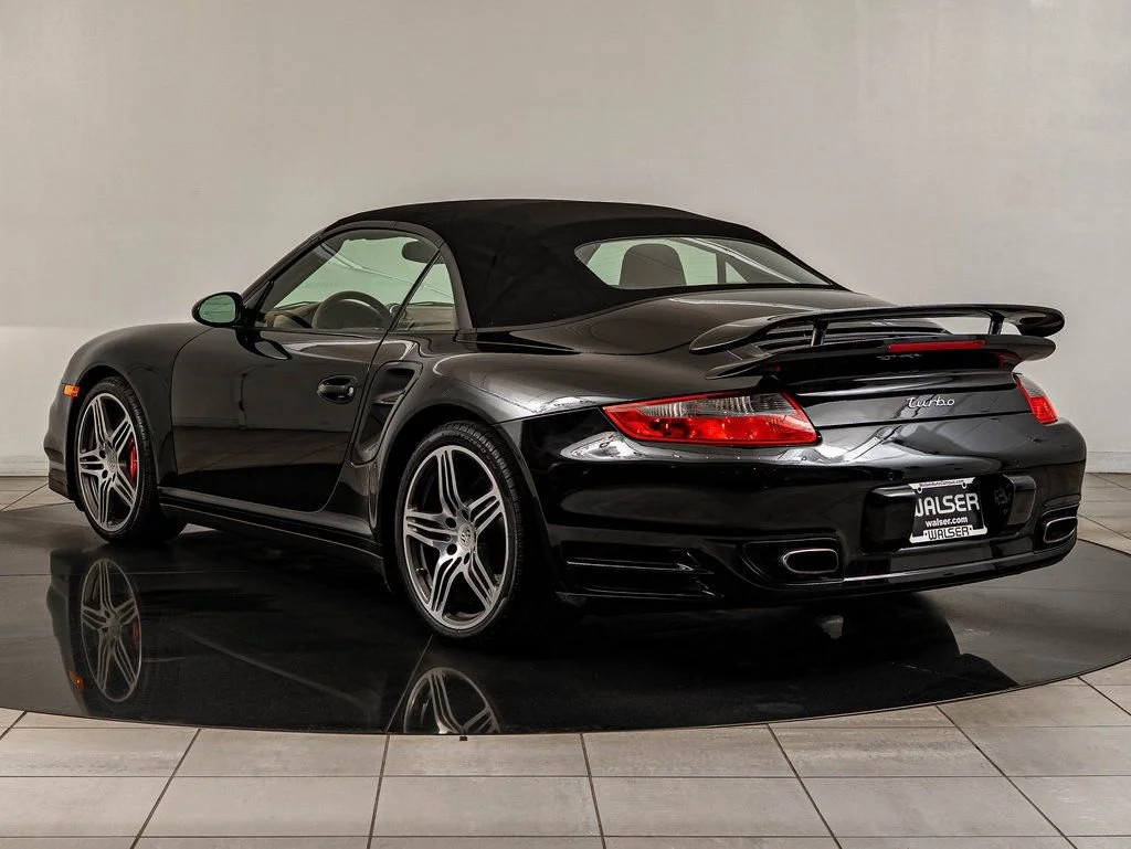 Used 2008 Black Porsche Turbo image 3