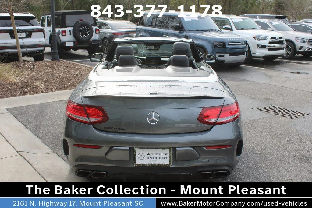 Used 2018 Selenite Gray Metallic Mercedes-AMG C 63 AMG® image 14