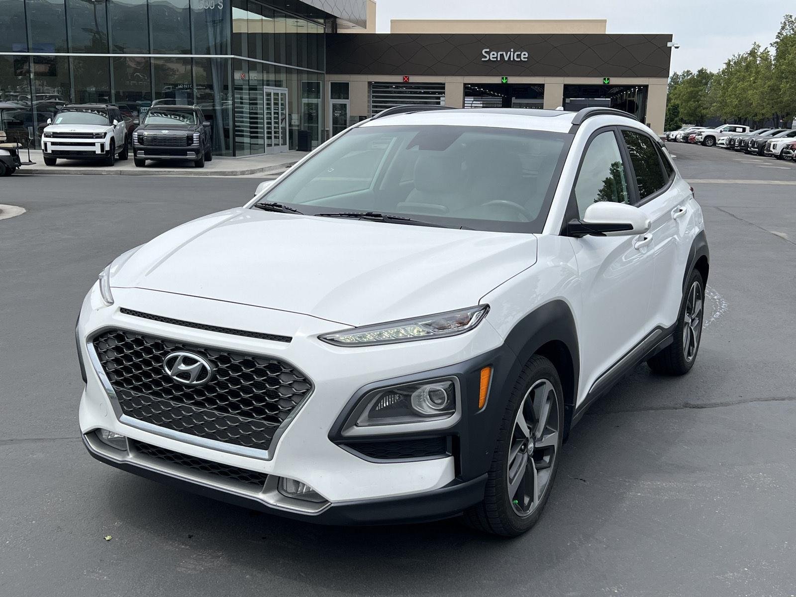 Certified 2021 Hyundai Kona Limited with VIN KM8K3CA51MU719053 for sale in Lindon, UT