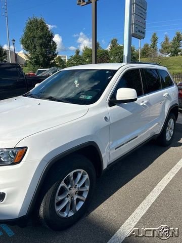 Used 2021 White Jeep Laredo E image 1