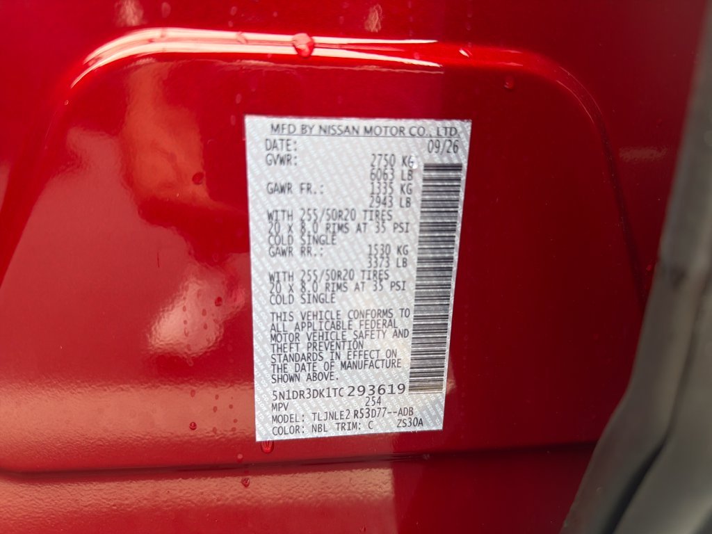 New 2026 Red Nissan Platinum image 24