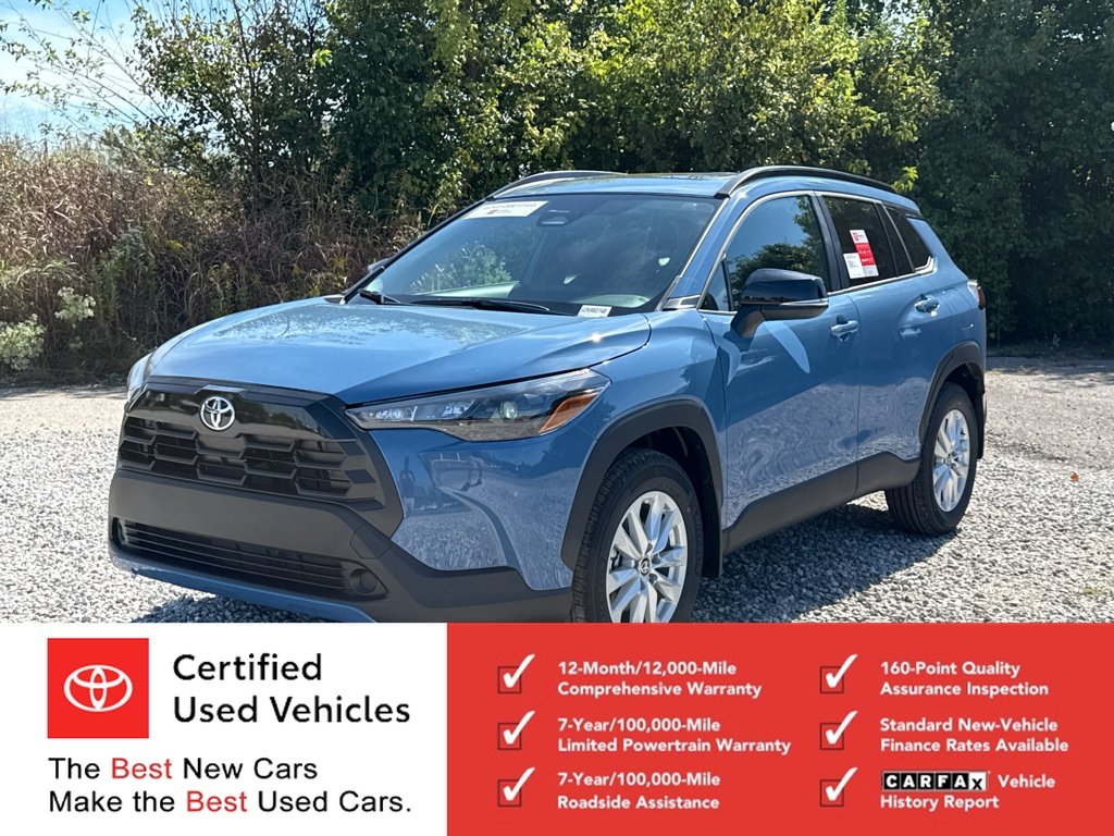Certified Used 2026 Cavalry Blue Toyota LE image 7