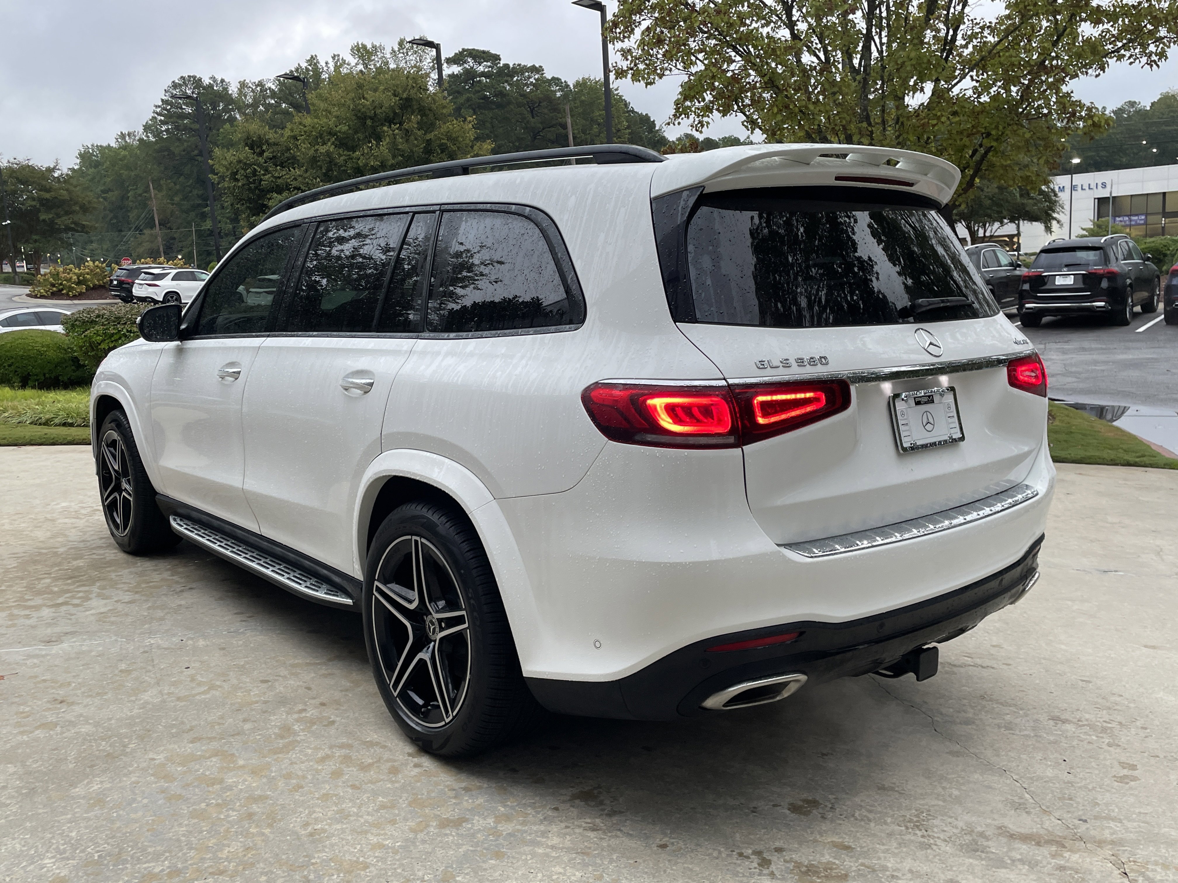 Certified Used 2023 Polar White Mercedes-Benz GLS 580 4MATIC® SUV image 14