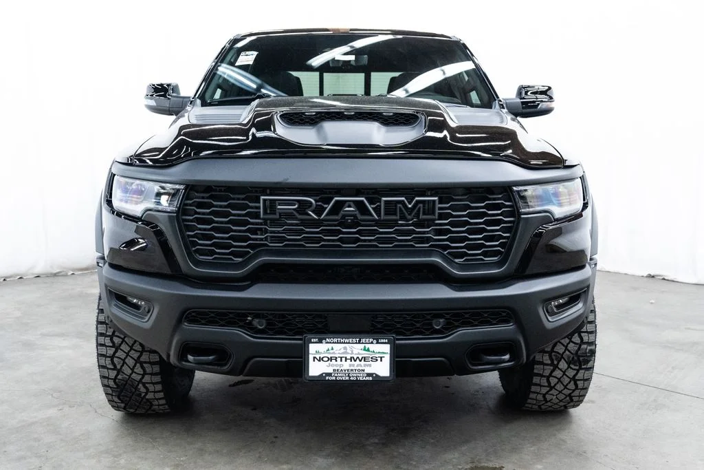 New 2026 Diamond Black Crystal Pearl-Coat Exterior Paint RAM RHO image 2