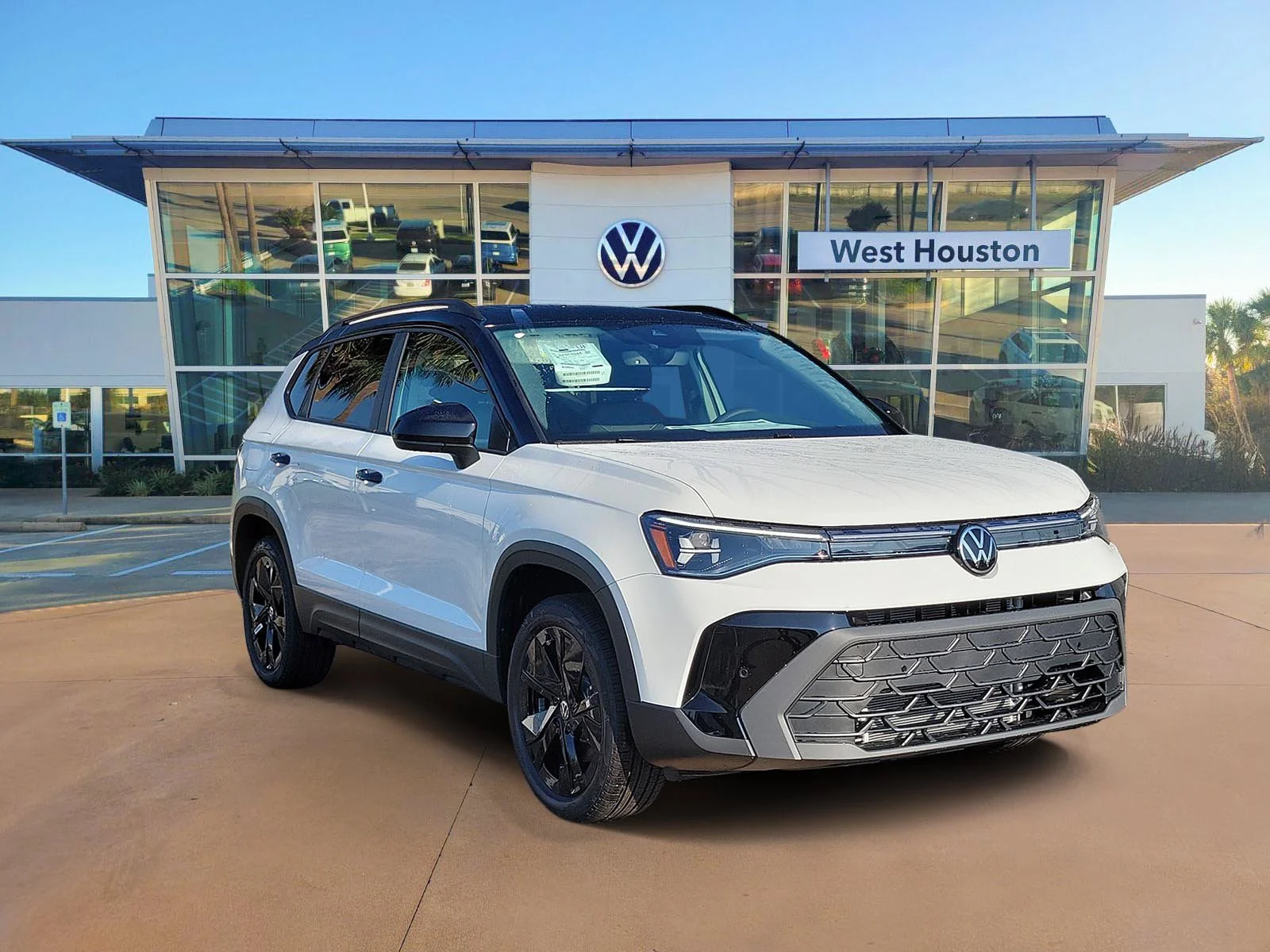New 2027 White Volkswagen SE Black image 2