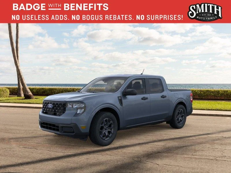 New 2026 Azure Gray Metallic Tri-Coat Ford XLT image 1