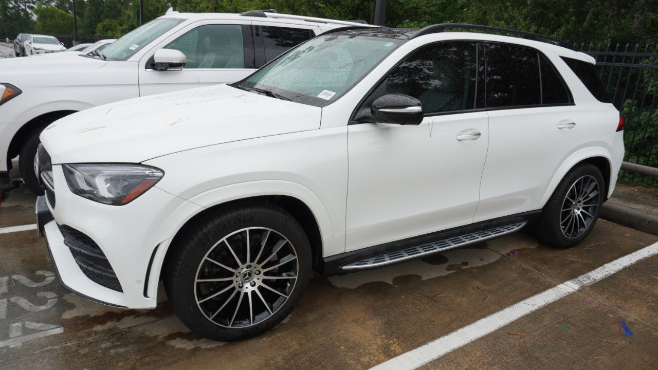Used 2022 White Mercedes-Benz GLE 350 image 4